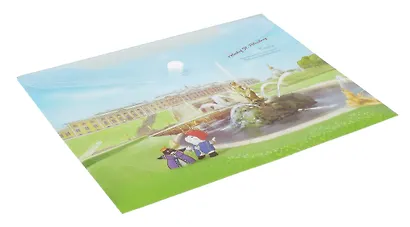 Папка-конверт А5 на кнопке "Петергоф", пластик, Comix - фото 2