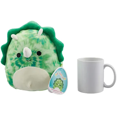 Мягкая игрушка Squishmallows Трицератопс Рося (20 см) - фото 3