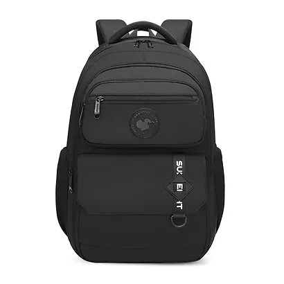 Рюкзак черный "Sun Eight" 51*34*17см, 3 отделения, 4 кармана - фото 1