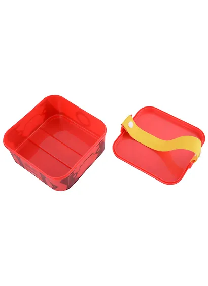 Ланч-бокс Мстители Железный человек (пластиковый) (14х14х7) - фото 4