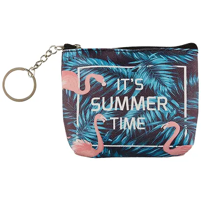 Косметичка-кошелек Фламинго (11х9) (ПВХ) - фото 1