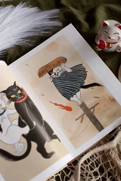 Коты-ёкаи, лисы-кицунэ и демоны в человеческом обличье. Иллюстрированный бестиарий японского фольклора - фото 8