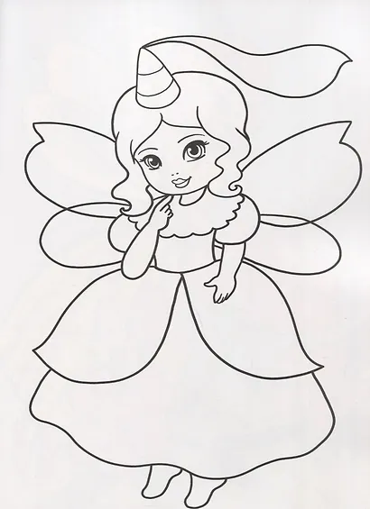 Волшебство цветочных фей. Посмотри и раскрась - фото 2