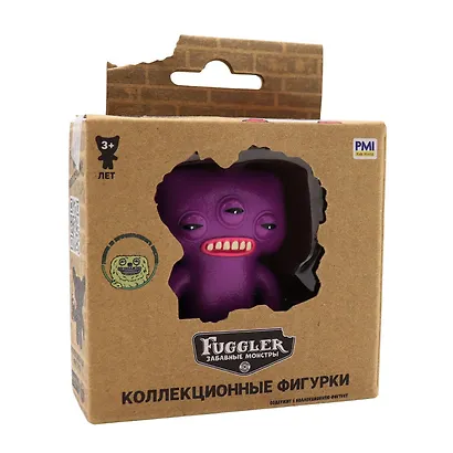 Коллекционная фигурка Fugglers Трехглазый пришелец (фиолетовый) (FG2012-5) - фото 3