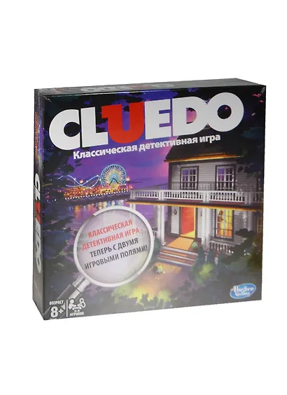 Игра настольная, HASBRO, Клуэдо обновленная - фото 1