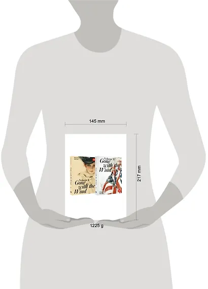 Комплект из 2 книг: Gone with the Wind. Volume 1. Volume 2 - фото 2