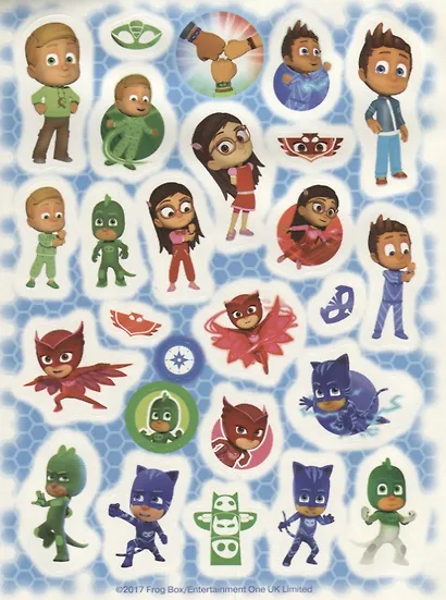 Герои в масках. 100 наклеек - фото 3