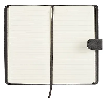 Ежедневник недат. А6+ 120л "Тиволи глосс" черный, кожзам, тв.переплет, тиснение фольгой, магнит.клапан, офсет, ляссе - фото 7