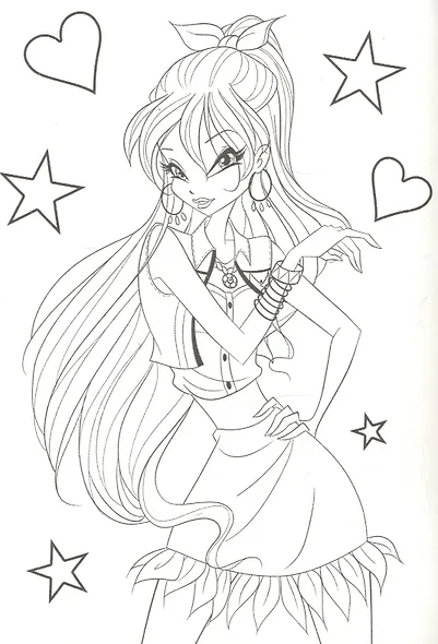 Раскраска А5 Эконом. Winx. Магия дружбы - фото 4