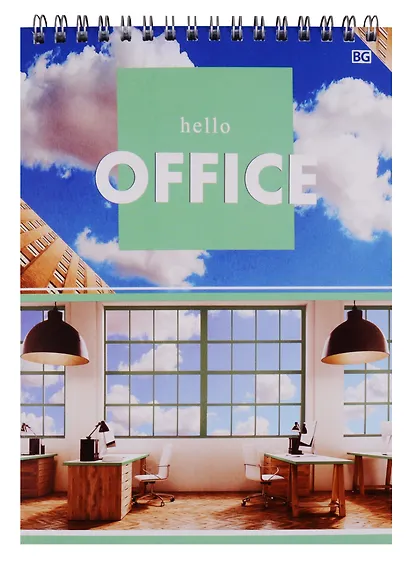 Блокнот А5 60 листов клетка "Hello office" - фото 5