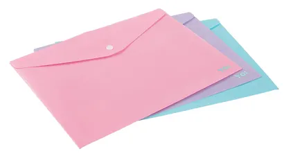 Папка-конверт А4, на кнопке "Pastel", в ассортименте, Yoi - фото 3