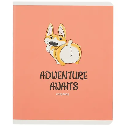 Тетрадь в клетку Listoff, "Пушистые компаньоны", 48 листов, в ассортименте - фото 6