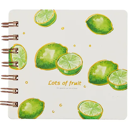 Записная книжка "Fruits", А6, 100 листов, линейка - фото 4