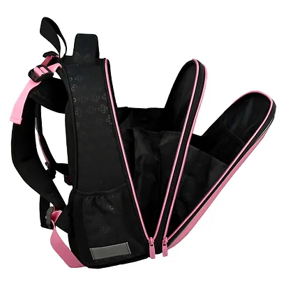 Ранец "Брюнетка с собачкой" 2 отделения, 27*37*13 см, 3 кармана - фото 10