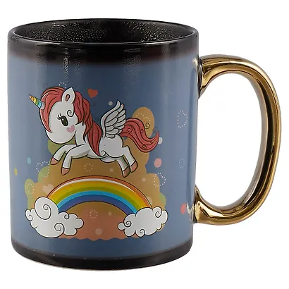 Кружка-хамелеон Единорог (330мл) (керамика) - фото 1
