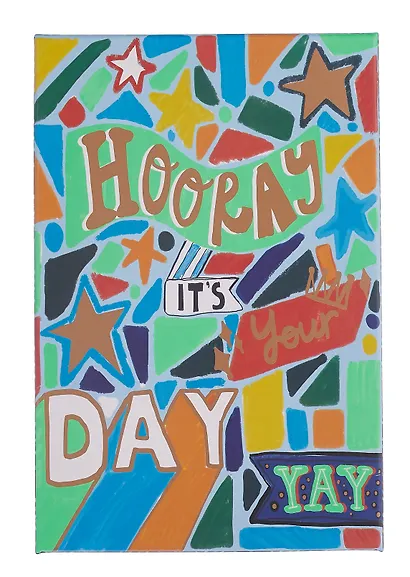 Коробка подарочная "Ура, это твой день" 20*12*7см, картон - фото 4