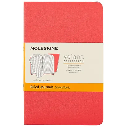 Записная книжка «Classic Pocket» А6, 40 листов в линейку, бордовая, 2 штуки, Moleskine - фото 1