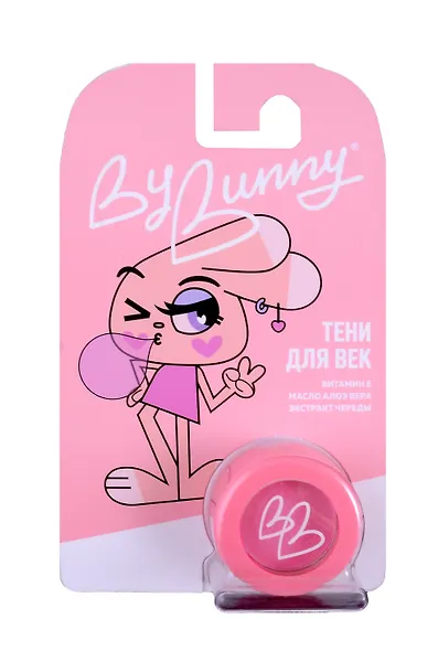 By Bunny Тени для век (ярко-розовый матовый) (BB050) - фото 1