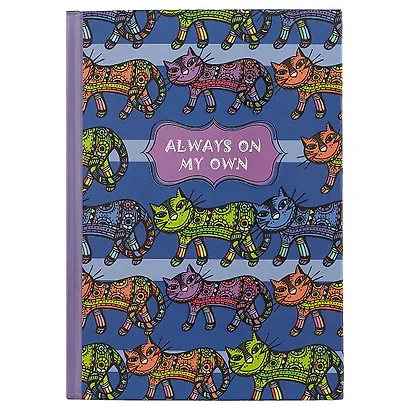 Блокнот «Always on my own», 192 страницы, А5 - фото 1