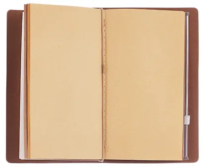 Записная книжка-органайзер А6+ лин/крафт, бежевая, кожзам, на резинке, Schiller - фото 8