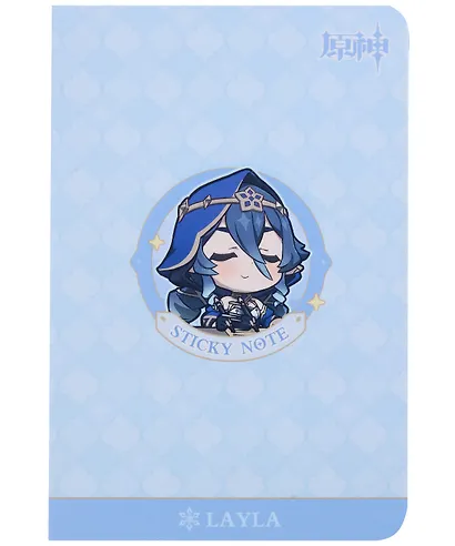 Блоки для записей, 4 штуки "Chibi Expression Layla" диспенсер-книжка - фото 1