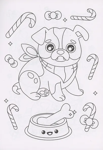 РАСКРАСКИ эконом НЯШКИ-РАСКРАСКИ. ЩЕНОЧКИ - фото 2