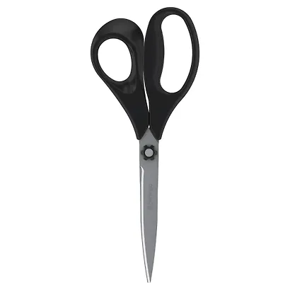 Ножницы 230мм офисные "Easycut 200" ассиметричные пластиковые ручки, Berlingo - фото 2