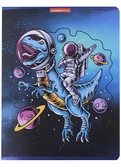 Тетрадь в клетку Academy Style, "Космическое приключение", 48 листов - фото 4