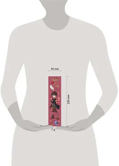 Гарри Поттер. Закладка с резинкой. Коллекция «Cute kids» - фото 3