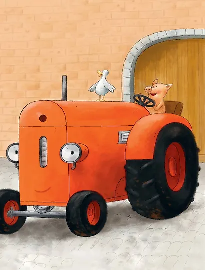 Маленький красный Трактор и зимние чудеса - фото 8