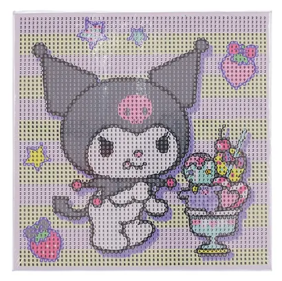 Алмазная мозаика на подрамнике K-1 Sanrio (20х20см) (коробка) - фото 3