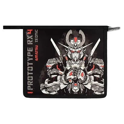 Папка для тетрадей А5 "РОБОТЫ" полипропилен, 23.3*20*6.5см, молния, дно с расширением, УФ-печать - фото 2