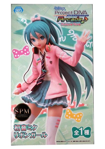 Фигурка аниме SEGA Хатсунэ Мику Ribbon Girl 24см 440187 - фото 2