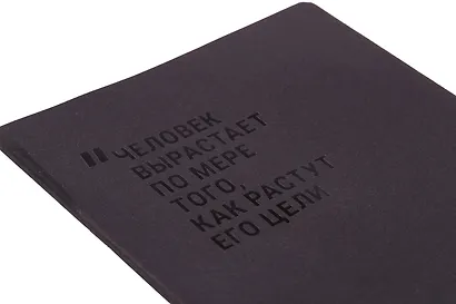 Тетрадь 48 листов в клетку "Человек вырастает по мере того, как растут его цели", Schiller - фото 5