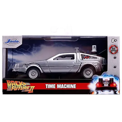 Модель Машинки Hollywood Rides 1:32 Назад в будущее Time Machine (Back To The Future-2) 30541 - фото 2