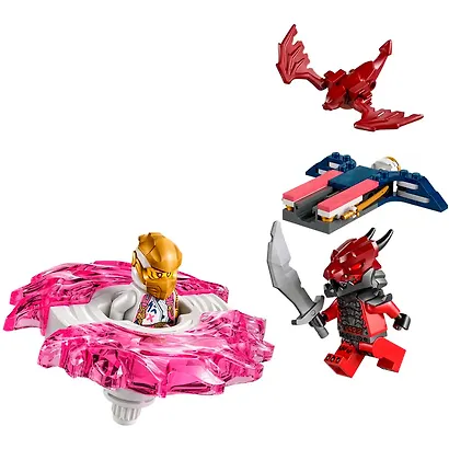 LEGO NINJAGO: Дракон Соры спиннер Кружитцу, 56 деталей (71824) - фото 5