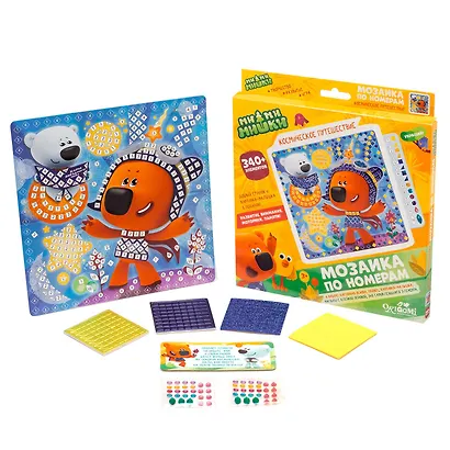Мозаика по номерам МиМиМишки. Космическое путешествие - фото 2