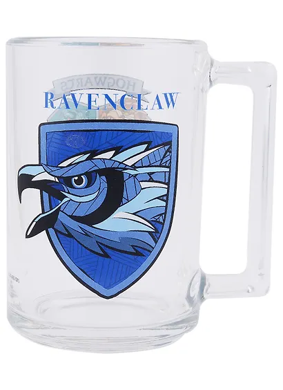 Кружка Гарри Поттер Когтевран Герб (стекло) (320мл) (коробка) - фото 1