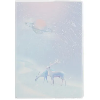 Тетрадь Deer on Saturn, 84 листа, в ассортименте - фото 4