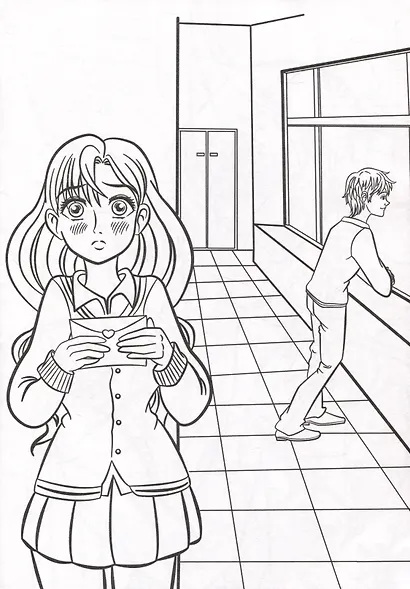 РАСКРАСКА А4 эконом. МИР МАНГИ - фото 3