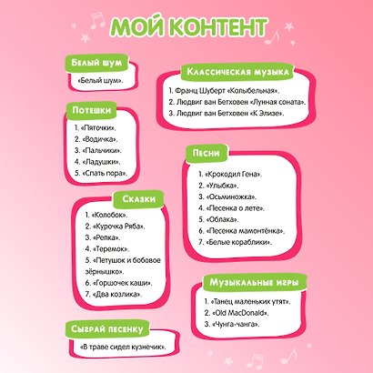 Зайчик Няня «Грызушка». Музыкальная интерактивная игрушка. Розовый. 8 режимов, 7 функций - фото 6