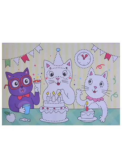 Раскраска точка за точкой. Для девочек - фото 4