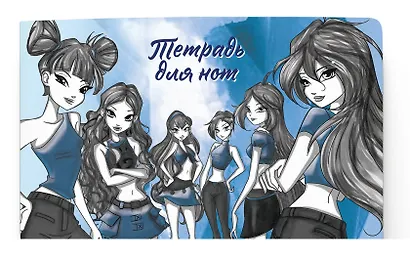 Тетрадь для нот «Winx. Клуб фей» 8 листов, А5, скрепка - Эксмо - фото 2