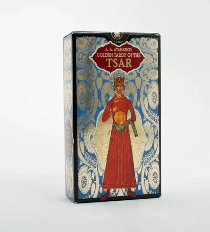 Golden Tarot of the Tsar. Таро Золото икон (78 карт + инструкция на русском языке) - фото 1