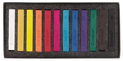 Пастель сухая 12цв художественная, к/к, ACMELIAE - фото 2