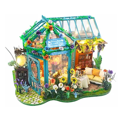 Румбокс MiniHouse DIY "Летнее кафе". Сборная модель (28.6х20.2х18.5) - фото 5