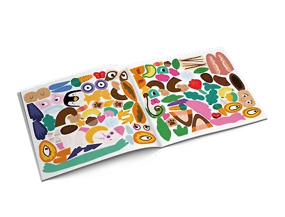 Весёлый зоопарк. 100 многоразовых наклеек - фото 5
