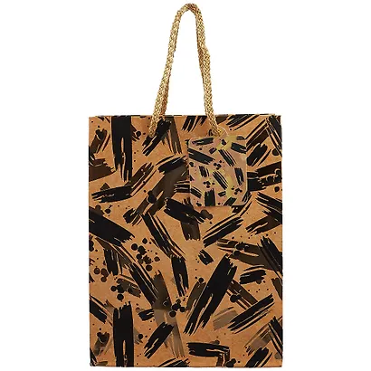 Подарочный пакет «Gold and black», А5 - фото 2