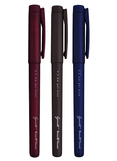 Ручка гелевая Bruno Visconti, Egoiste, синяя, в ассортименте - фото 4