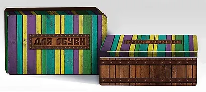 Набор для ухода за обувью в металлической коробочке 18,4*11,5*7,2см - фото 1